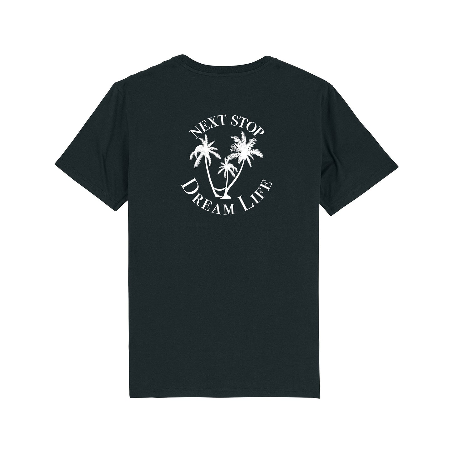 T-Shirt Man Next Stop Dream Life Black