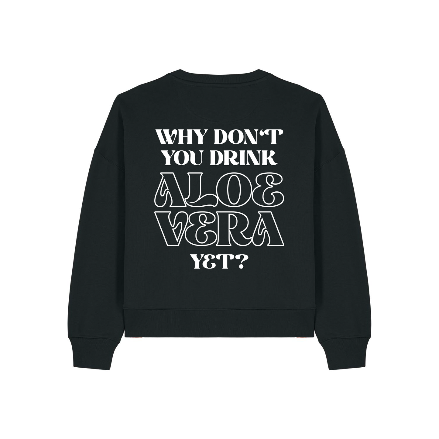woman Sweater WHY DON'T YOU black
