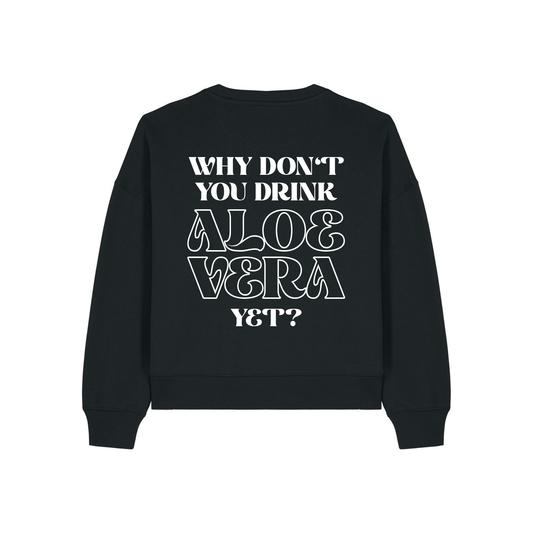woman Sweater WHY DON'T YOU black