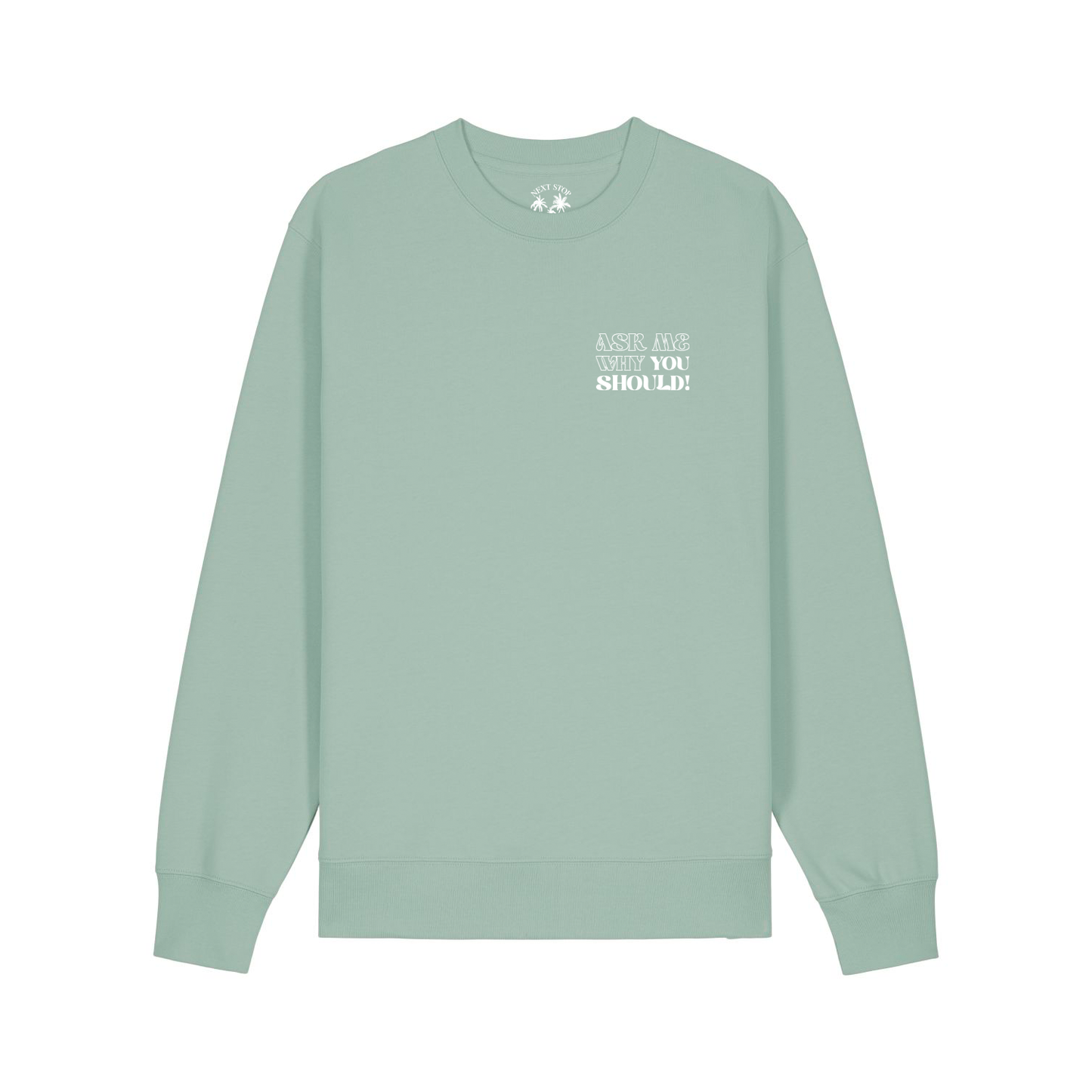Unisex Sweater WHY DON'T YOU aloe