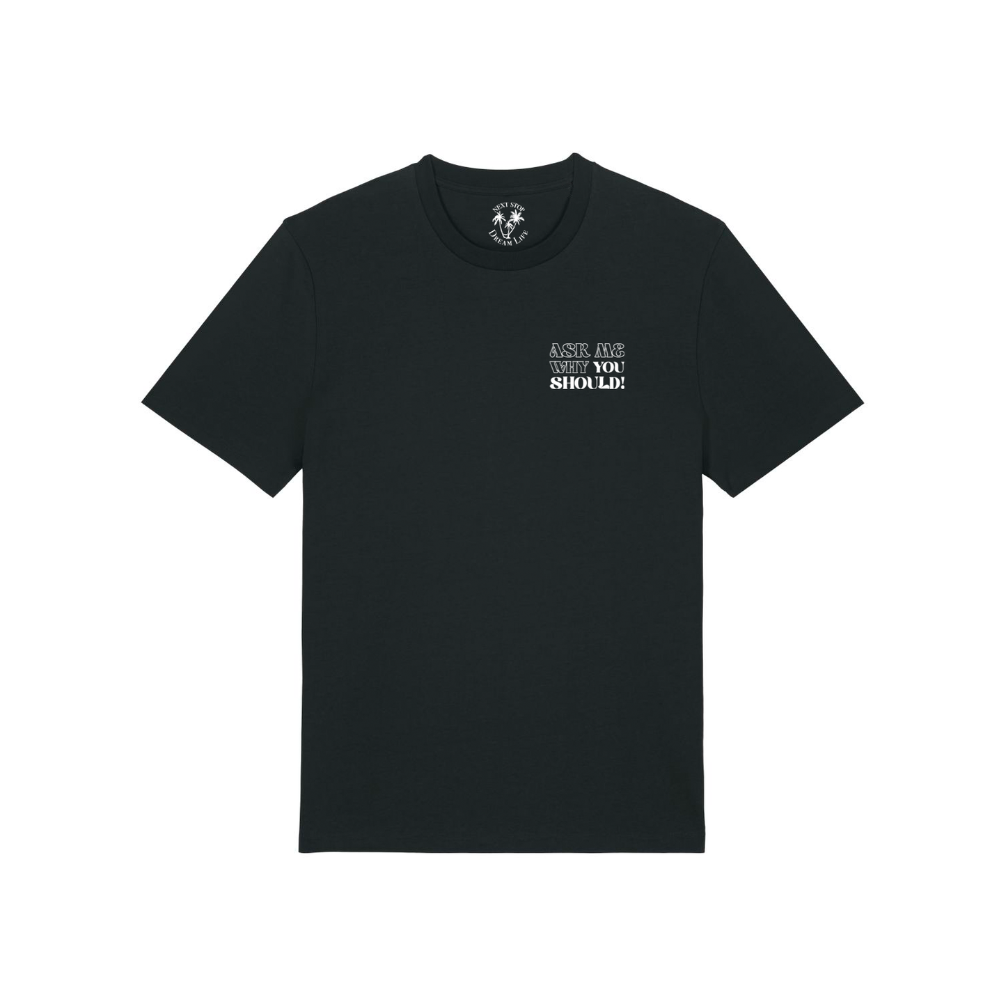 unisex T-Shirt WHY DON'T YOU black