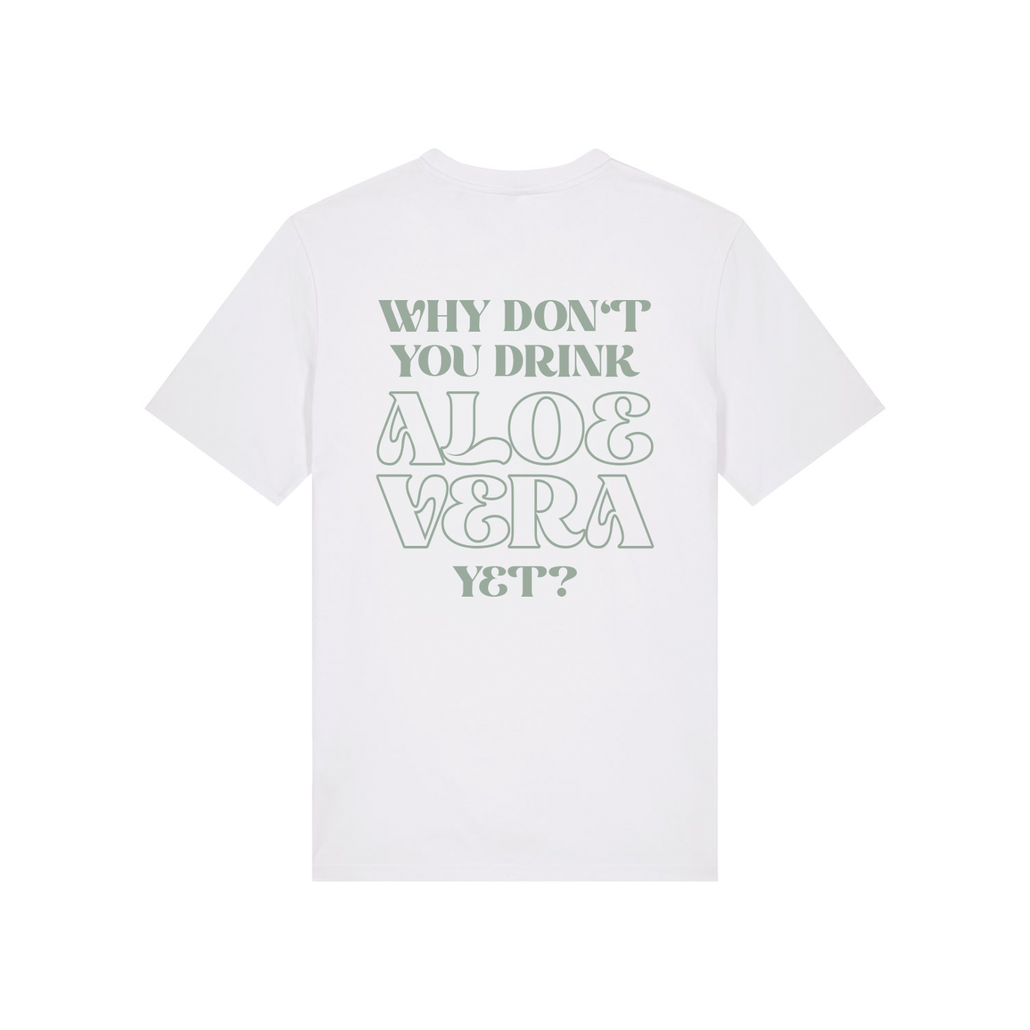 unisex T-Shirt WHY DON'T YOU white