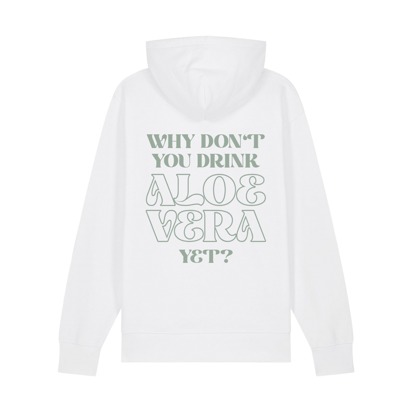 Unisex Hoody WHY DON'T YOU white