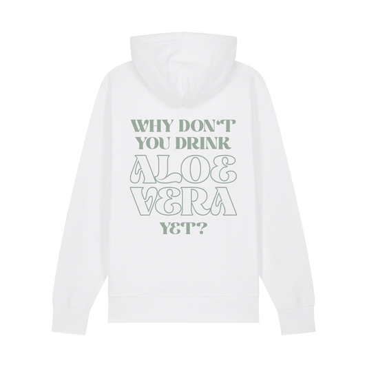 Unisex Hoody WHY DON'T YOU white