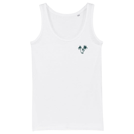 Woman Tank Top Next Stop Dream Life white